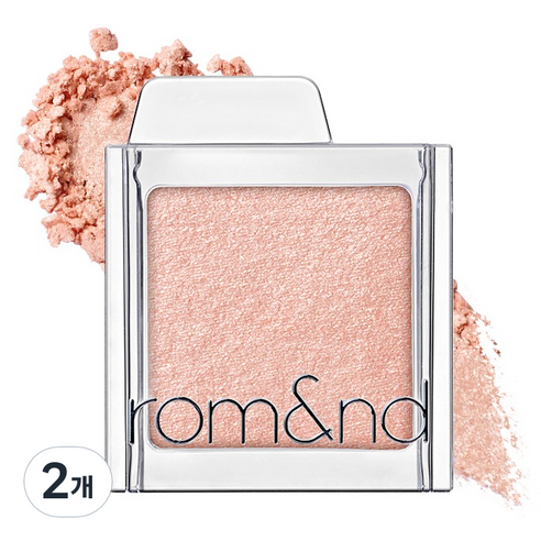롬앤 슬라이드 인 싱글 아이섀도, 2개, S07 포슬린