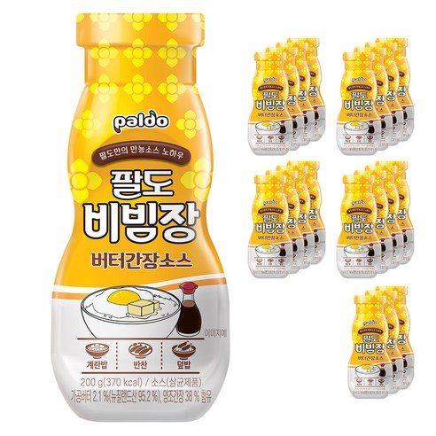 팔도 비빔장 버터간장소스, 200g, 1개