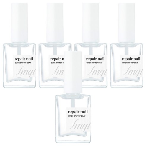 더페이스샵 fmgt NEW 리페어 네일, 10ml, 5개, 03 퀵드라이 탑코트