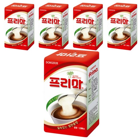 Frima 식물성크림 프리마, 1.2kg, 1개입, 5개