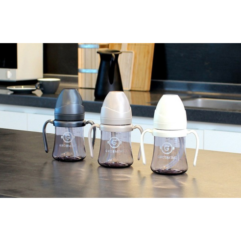 안전하고 편리한 그로미미 PPSU 빨대컵으로 우리 아이 건강한 습관을!