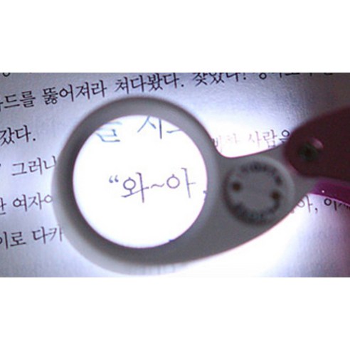 40배 루페, 작은 세상을 크게 보는 즐거움!