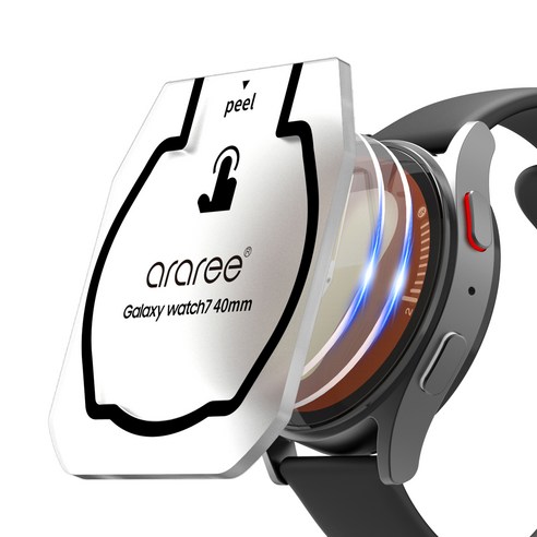 아라리 강화유리 액정보호필름으로 나의 갤럭시 워치를 더욱 안전하게! 갤럭시워치7강화유리