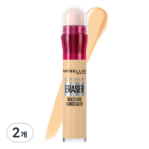 메이블린 뉴욕 에이지 리와인드 스틱 컨실러 6ml, 뉴트럴라이저, 2개