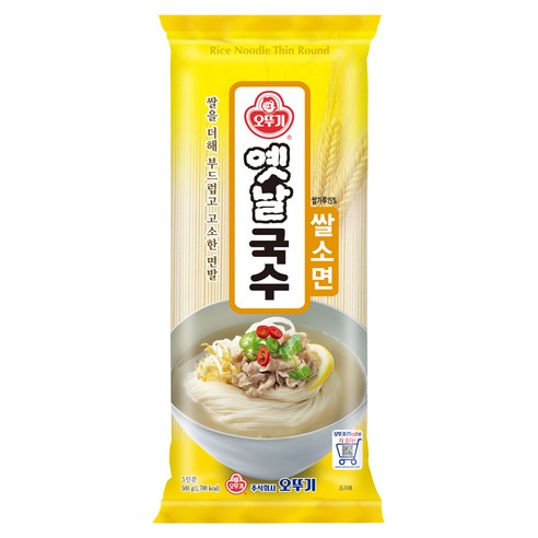 오뚜기 옛날 국수 쌀소면, 500g, 1개