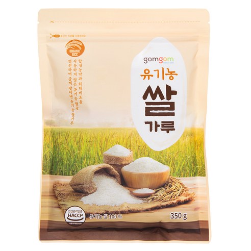 곰곰 유기농 쌀가루, 350g, 1개