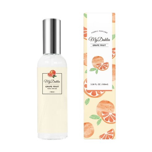 마이달리아 패브릭 퍼퓸 100ml, 그레이프 프루트(자몽), 1개