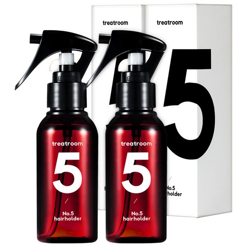 트리트룸 넘버파이브 헤어홀더 미스트, 100ml, 2개