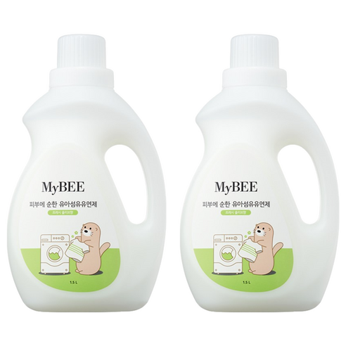 마이비 순한 유아유연제 1500ml, 1.5L, 2개