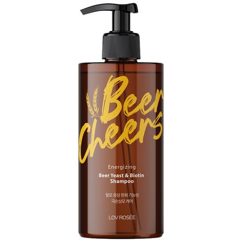 로브로제 에너자이징 맥주효모 비오틴 샴푸, 500ml, 1개