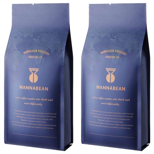 워너빈 시그니쳐 하우스 블렌딩 원두, 홀빈(분쇄안함), 1kg, 2개
