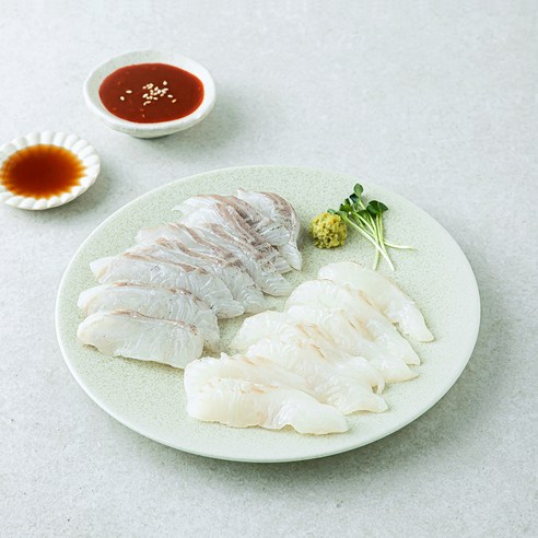 [로켓프레시] 노량진수산시장 중도매인 90번 광어 농어회(냉장)