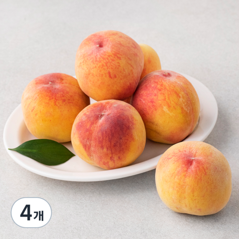 당도선별 복숭아, 1.25kg(4~5입), 4개
