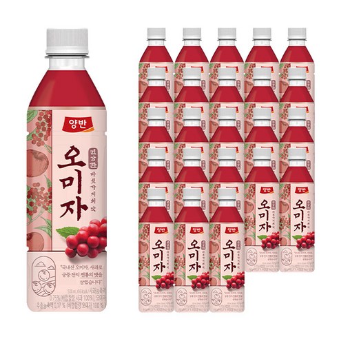 [동원] 양반 오미자차 500ml 12입, 단일