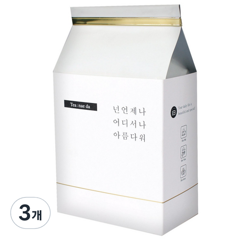 티내다 둥굴레차, 1g, 50개입, 3개
