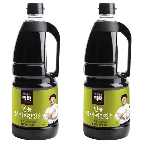 더본코리아 만능 장아찌 간장소스, 1.5L, 2개