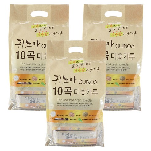 태광선식 퀴노아 10곡 미숫가루, 1kg, 3개