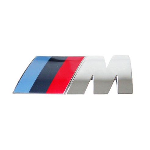 굿즈인홈 BMW 순정형 M트렁크 차량용 엠블럼, 혼합색상