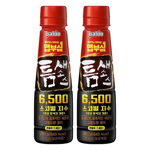 팔도 틈새소스, 260g, 2개