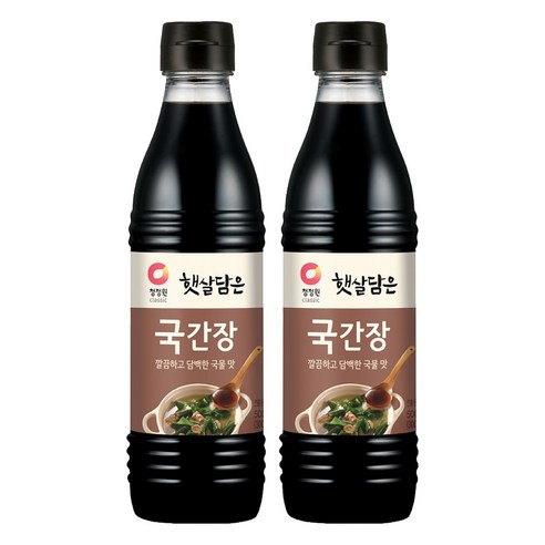햇살담은 국간장, 500ml, 2개