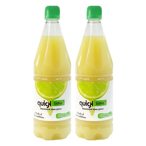 퀵라임 퀵 스퀴즈드 라임즙, 1L, 2개