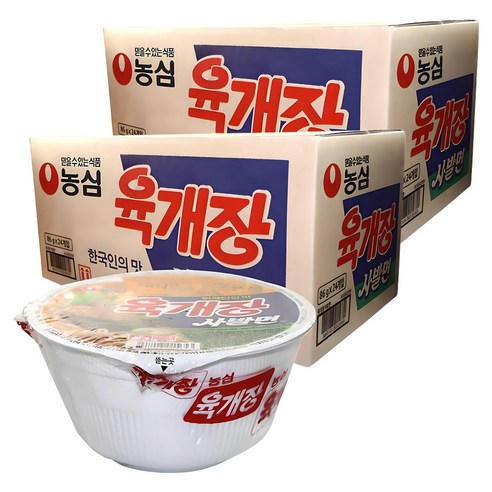 육개장 사발면 86g, 48개