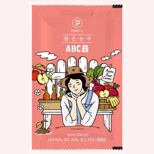 젊은 농부의 정성으로 키운 자연의 건강, 푸릇담 ABC즙
