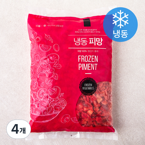 피망 (냉동), 1kg, 4개