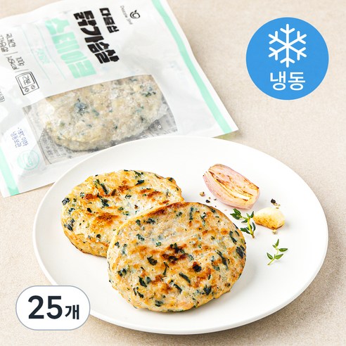 다즐샵 닭가슴살 스테이크 깻잎맛 (냉동), 100g, 25개