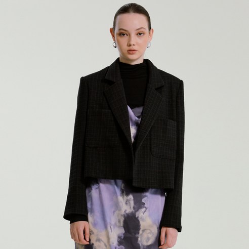 주드맥콜 여성용 Penny Tweed Cropped Blazer