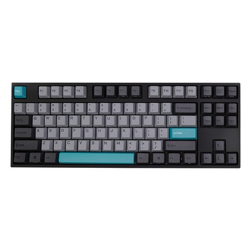 바밀로 MOONLIGHT PBT 염료승화 영문 무접점 기계식 유선키보드 MA87M, 핑크축, 텐키리스