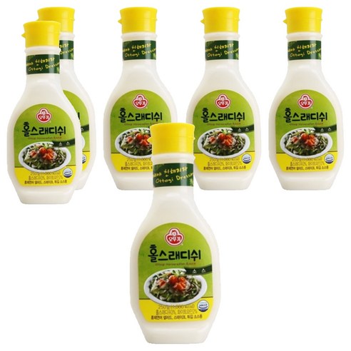 오뚜기 홀스래디쉬 소스, 250g, 6개