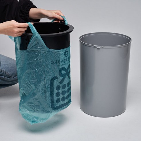 垃圾桶 生活用品 居家用品 清潔 清掃 大容量 有蓋 旋轉翻蓋 搖蓋 ^