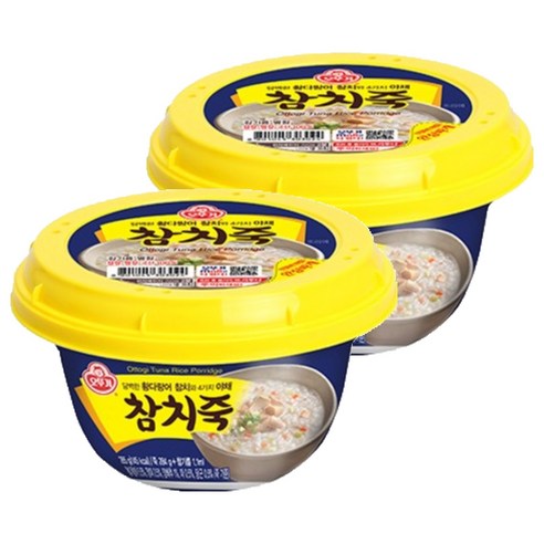 오뚜기 참치죽, 285g, 2개