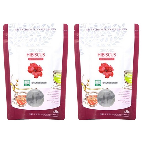 티트라움 유기농 히비스커스, 1.2g, 20개입, 2개
