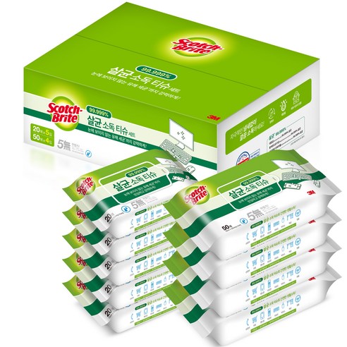 3M 살균소독 청소 티슈: 99.999% 살균력으로 깨끗하고 안전한 일상을!