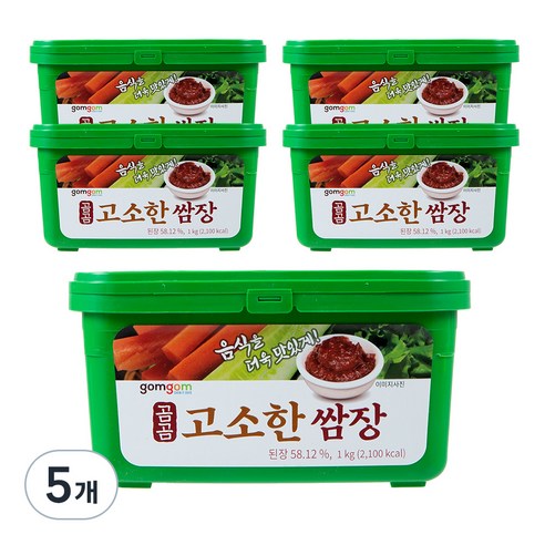 곰곰 고소한 쌈장, 1kg, 1개 다이어트쌈장