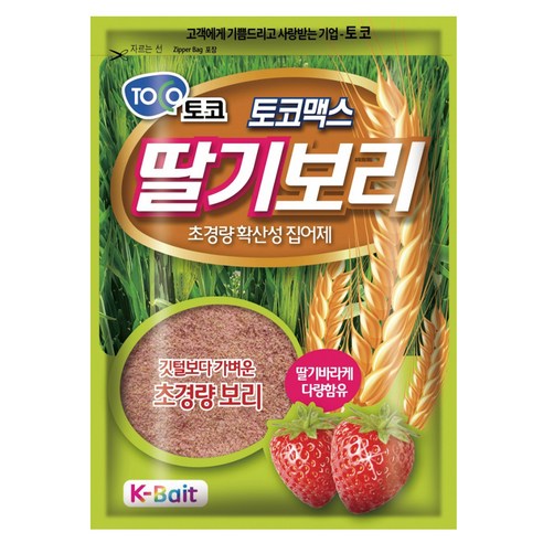 토코텍 딸기보리 집어제, 400g, 1개