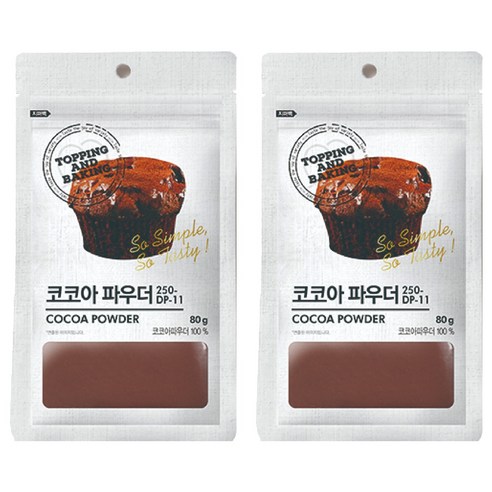 큐원 코코아 파우더, 80g, 1개입, 2개