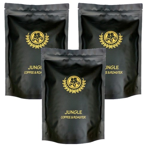 정글인터네셔널 원두커피 콜롬비아 후일라 수프리모, 홀빈(분쇄안함), 500g, 3개