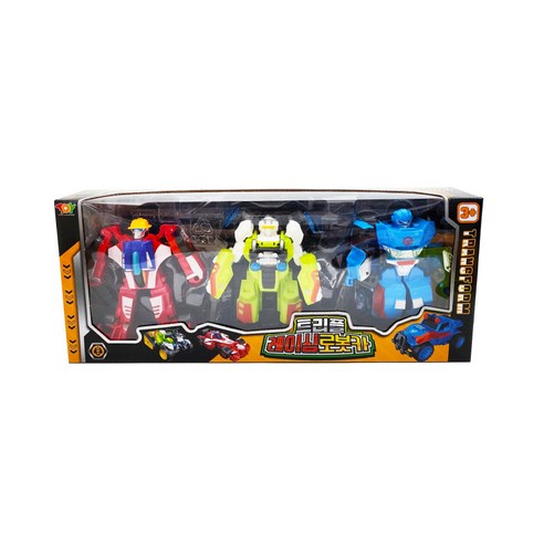 변신 로봇과 레이싱카, 아이의 상상력을 풀파워로!