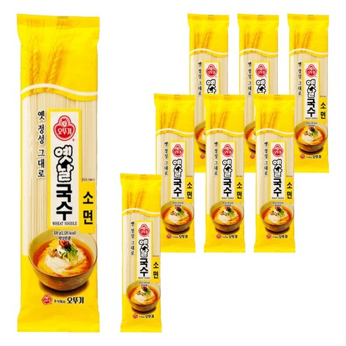 오뚜기옛날 국수 소면, 320g, 8개