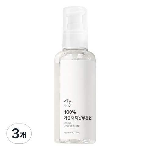 비비코 100프로 저분자 히알루론산 원액 150ml, 3개