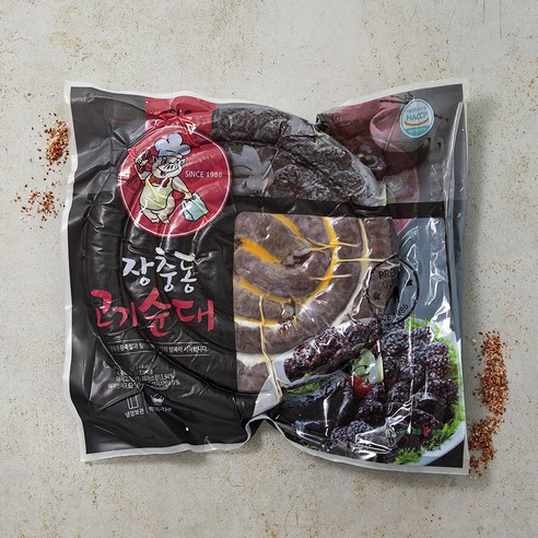 장충동왕족발 고기순대, 1kg, 3개