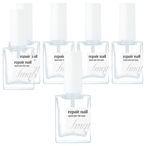 더페이스샵 fmgt NEW 리페어 네일, 10ml, 6개, 03 퀵드라이 탑코트