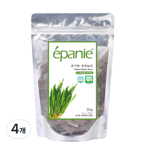 에빠니 유기농 새싹보리차, 1.5g, 20개입, 4개