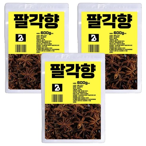 비니플랑센 팔각향, 600g, 3개