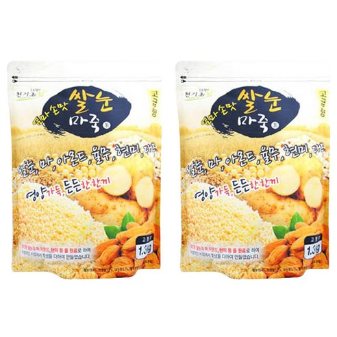 고미네 쌀눈 마죽, 2개, 1.3kg