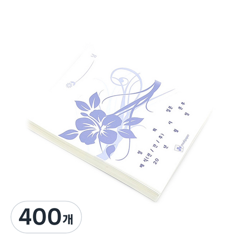 메디페이퍼 디자인 약봉투, 댄싱샤론, 400개