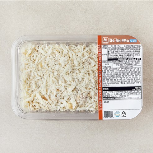 미소 등심 돈까스 (냉장), 600g, 1팩